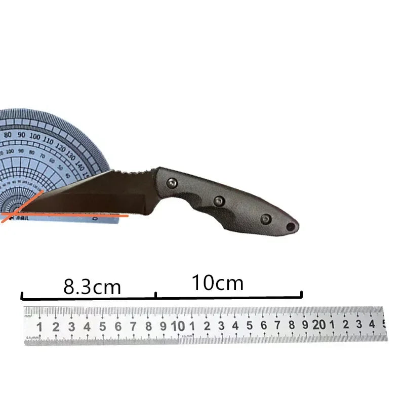 KA TD obstructive. 2485 karambit Hunting Fixed Blade Knife ABS Handle Outdoor Survival Fishing Straight Knife