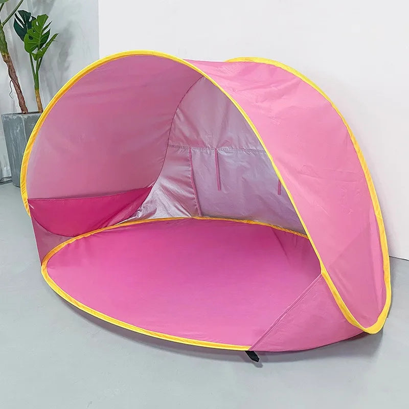 Sunshade Beach Tent Portable Quick Setup Suitable for Hiking Hiking Shelter, Pop-up, Lightweight, Outdoor Canopy, Family Outing