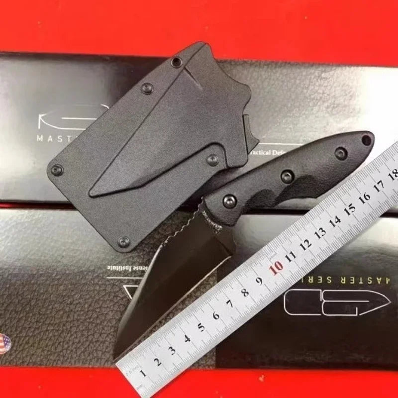 KA TD obstructive. 2485 karambit Hunting Fixed Blade Knife  ABS Handle Outdoor Survival Fishing Straight Knife