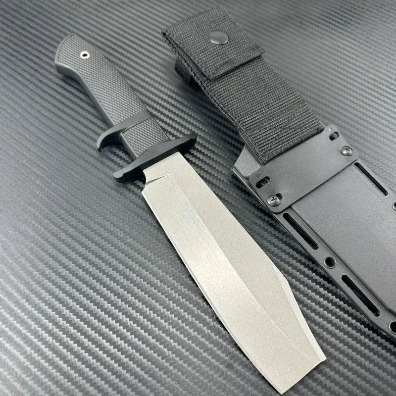 Outdoor camping knife, hiking adventure, road cutting, chopping wood, picnic tools, wild storage knife, fruit knife