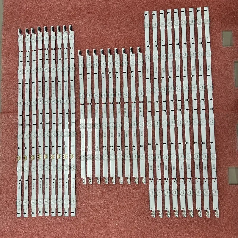27pcs/set LED Strip For Samsung UE75H6400 UA75H6400 UE75H6400AW UE75H6475SU BN96-30437A 30438A 30439A BN41-02192A LM41-00099P