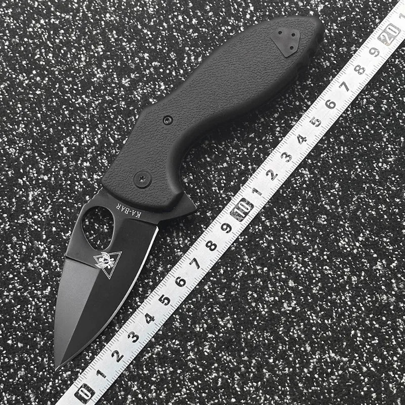 KA-BAR 2490 Folding Knife Outdoor Camping Hunting Tactics Anti Height Hardness Pocket Knife EDC Tool Travel Knife
