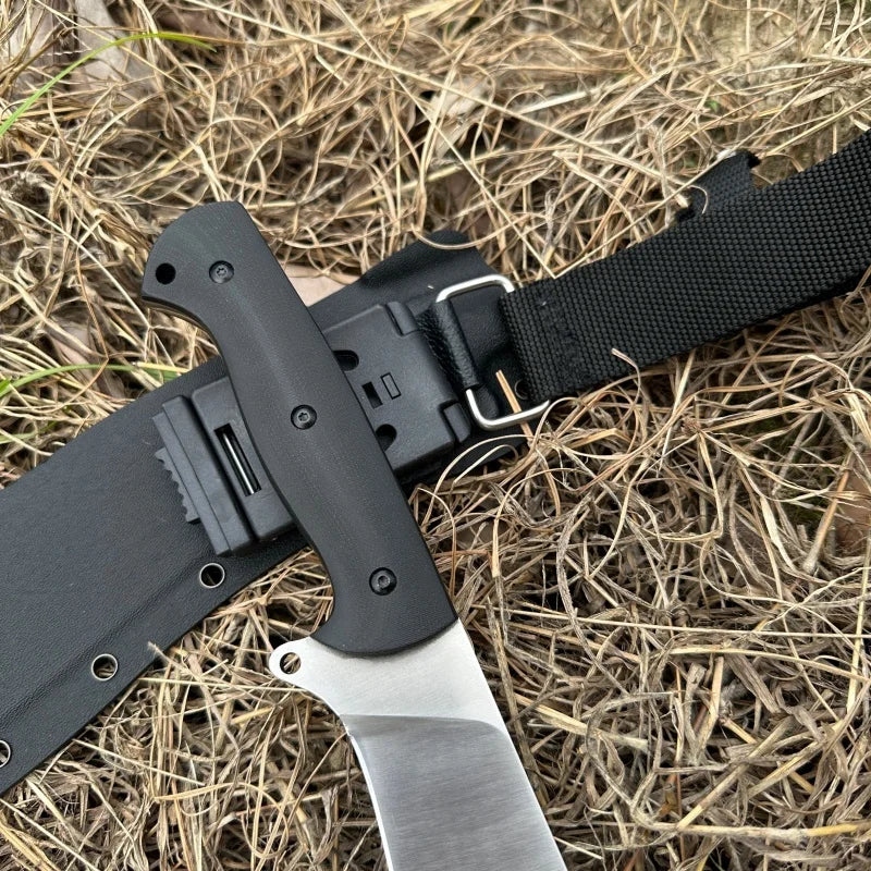 Exquisite outdoor knife AUS-10 steel high hardness hiking camping survival tool jungle hunting knife fruit knife
