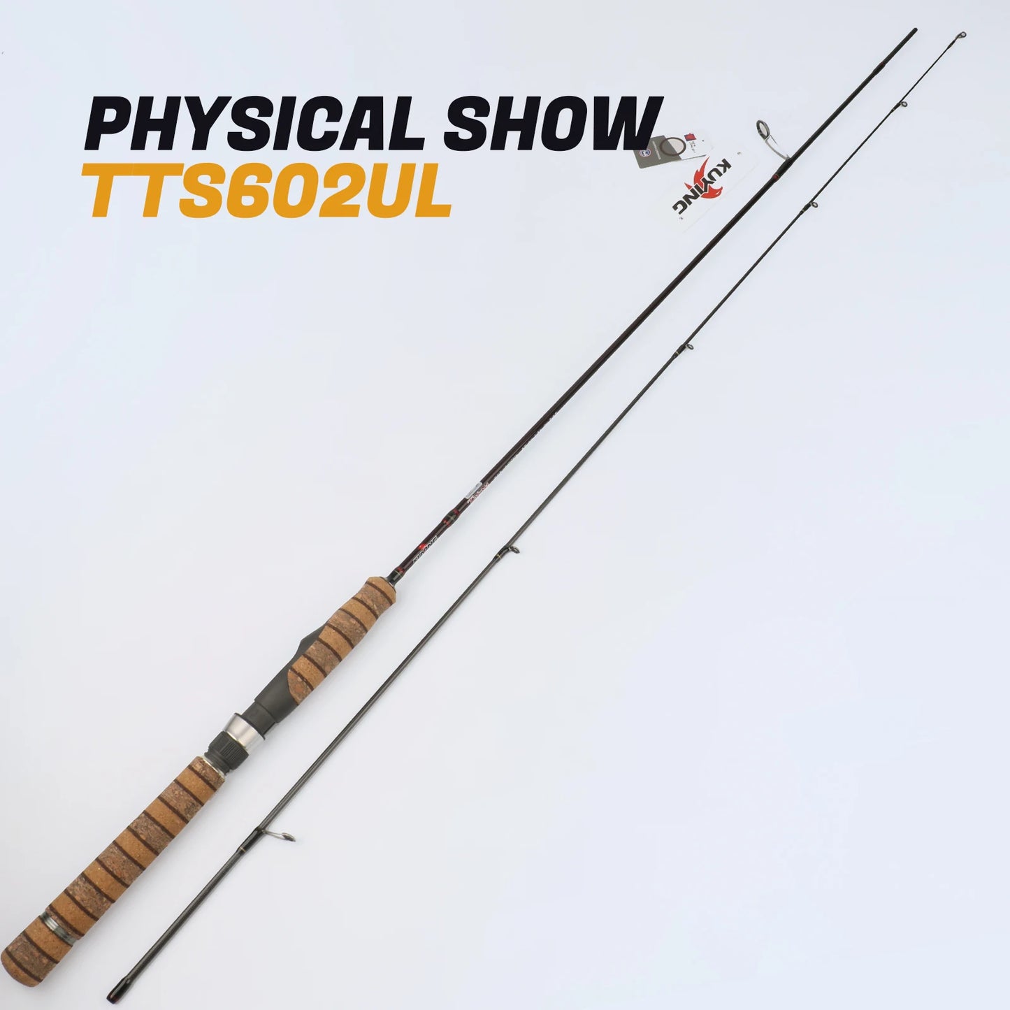 KUYING TETON L UL SUL 5'2" 6' 6'3" 6'4"6'2" 6'6" Fishing Rod Lure Cane Spinning Casting FUJI Carbon 1-4g 0.8-3g 2-10g M-Fast bfs