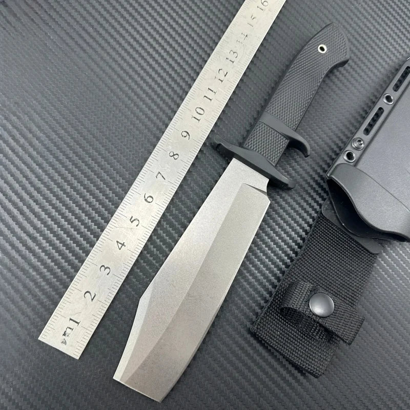 Outdoor camping knife, hiking adventure, road cutting, chopping wood, picnic tools, wild storage knife, fruit knife