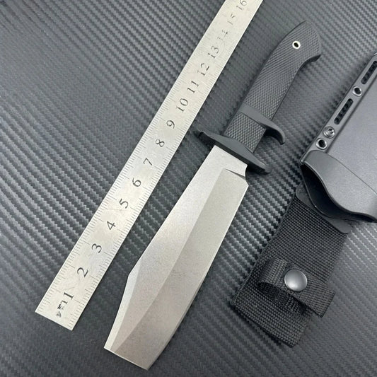 Outdoor camping knife, hiking adventure, road cutting, chopping wood, picnic tools, wild storage knife, fruit knife