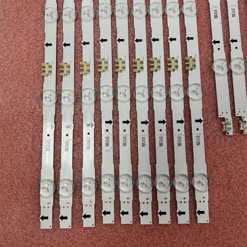 27pcs/set LED Strip For Samsung UE75H6400 UA75H6400 UE75H6400AW UE75H6475SU BN96-30437A 30438A 30439A BN41-02192A LM41-00099P