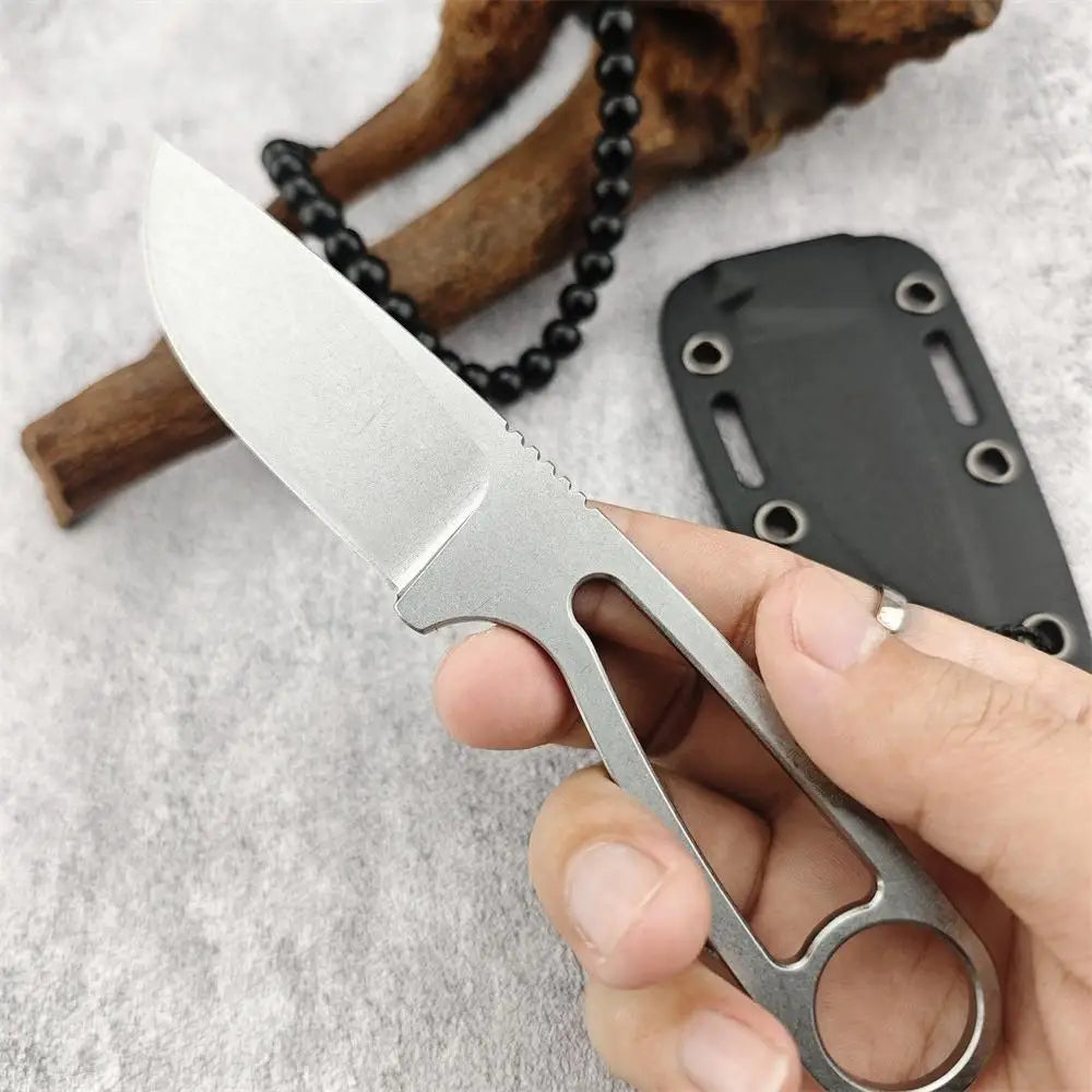 Portable Fishing Fixed Blade Knife High Hardness Stainless Steel Knives EDC Outdoor Hiking Camping Multifunctional Tool