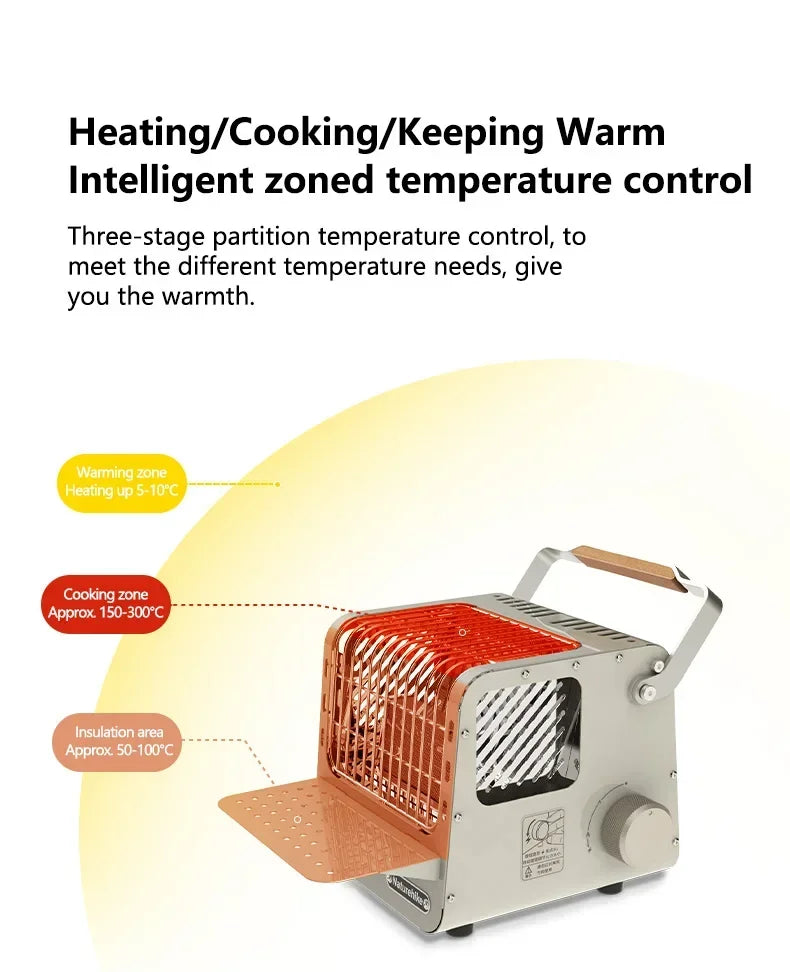 Naturehike Camp Heater Portable Space Heater for Indoor & Outdoor Use Camping Mini Cassette Heating Stove