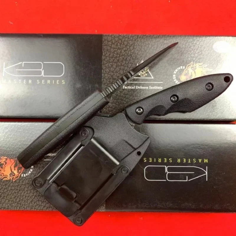 KA TD obstructive. 2485 karambit Hunting Fixed Blade Knife  ABS Handle Outdoor Survival Fishing Straight Knife
