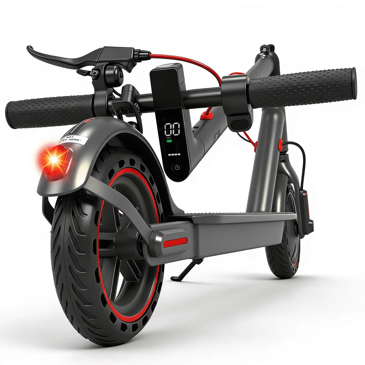 OBX Foldable 8.5'' Electric Scooter for Commuting 36V 350W Motor Escooter 16 Miles Long Range Smart Adult Electric Scooter for APP