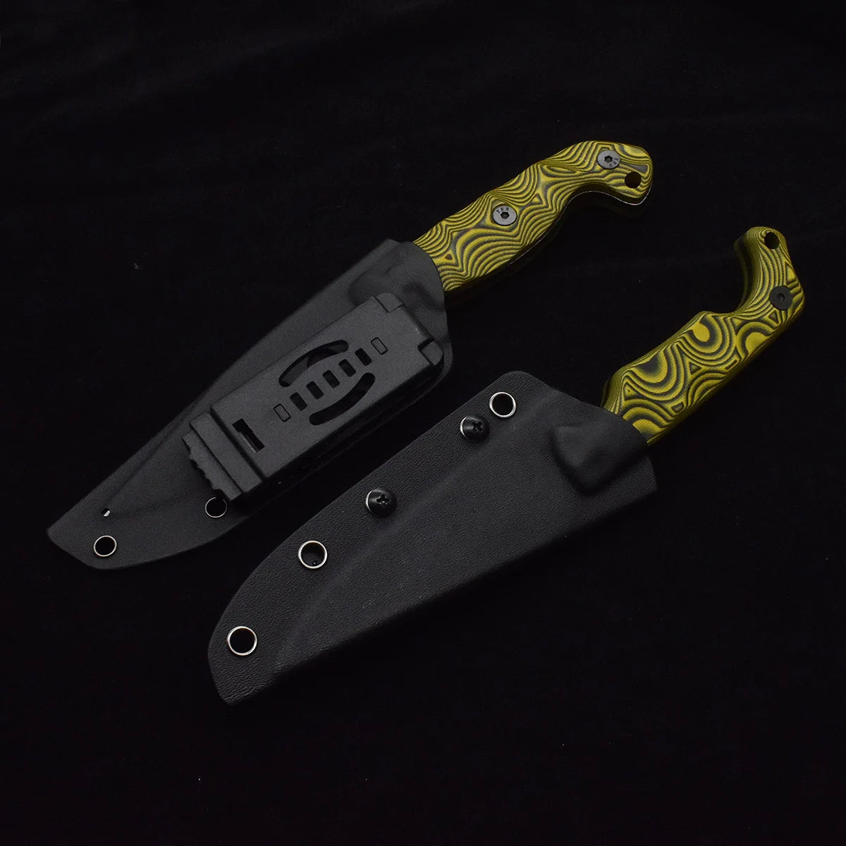 Portable Sharp Fixed Blade Knife | G10 Handle One-Piece Keel | Outdoor Jungle Survival Camping Tool