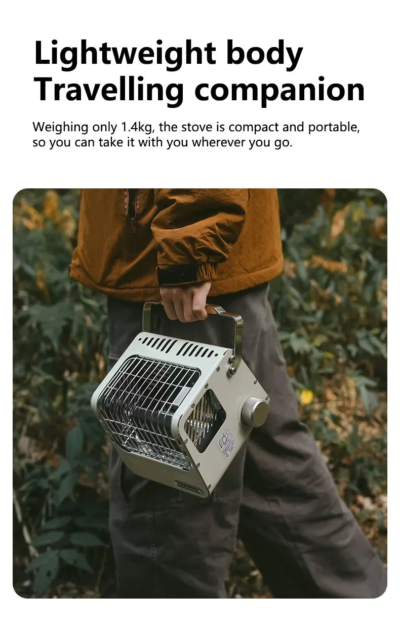 Naturehike Camp Heater Portable Space Heater for Indoor & Outdoor Use Camping Mini Cassette Heating Stove