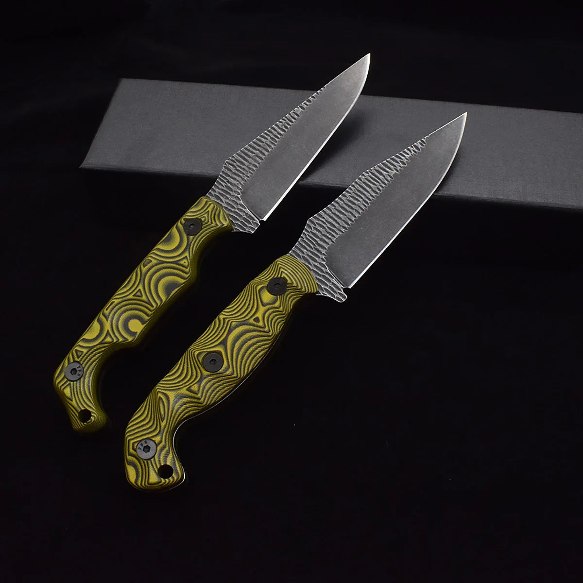 Portable Sharp Fixed Blade Knife | G10 Handle One-Piece Keel | Outdoor Jungle Survival Camping Tool