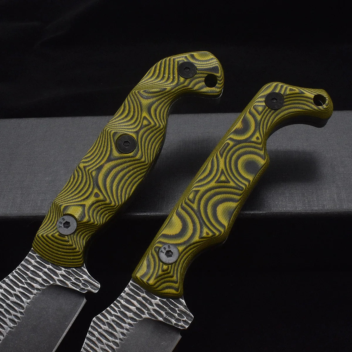 Portable Sharp Fixed Blade Knife | G10 Handle One-Piece Keel | Outdoor Jungle Survival Camping Tool