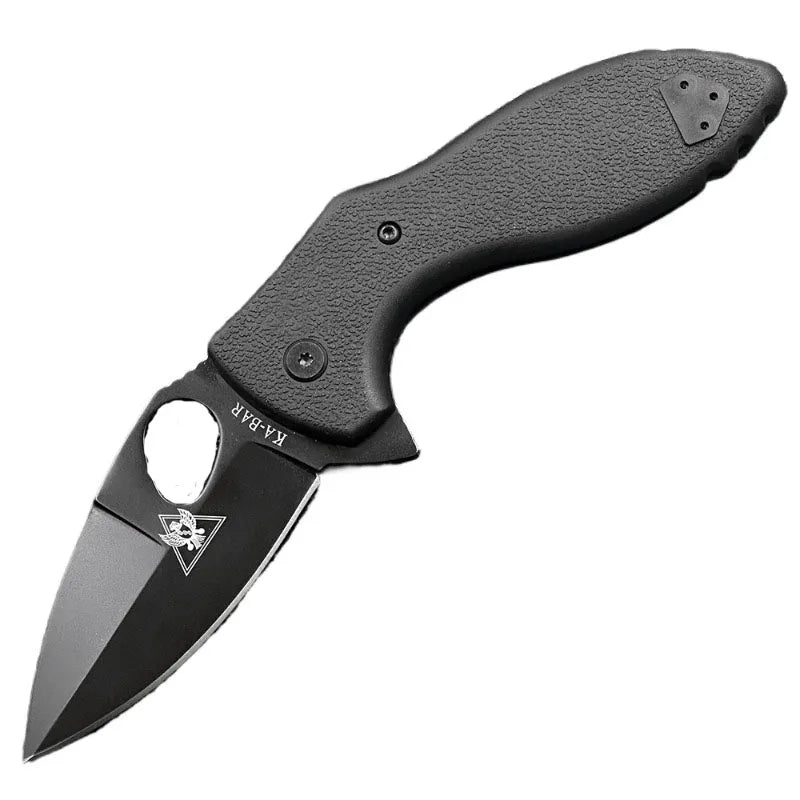 KA-BAR 2490 Folding Knife Outdoor Camping Hunting Tactics Anti Height Hardness Pocket Knife EDC Tool Travel Knife